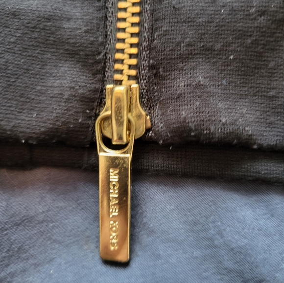 Michael Kors gold zip skirt - Picture 3 of 4